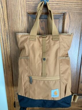 Carhartt Unisex CONVERTIBLE BACKPACK TOTE NWOT